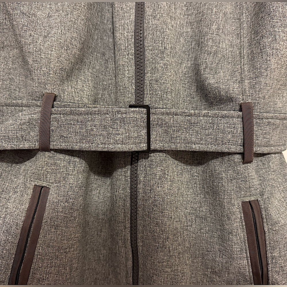 The North Face Apex Bionic Trench in Heather Charcoal Gray Size Small - Picture 5 of 9